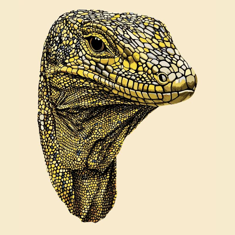 Waran Echse Reptil Komodowaran Bindenwaran Lizard