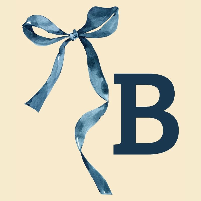 Monogram b gift idea