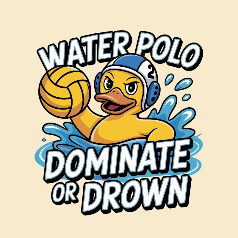 Lustiges Wasserballspiel: Dominieren oder Ertrinken