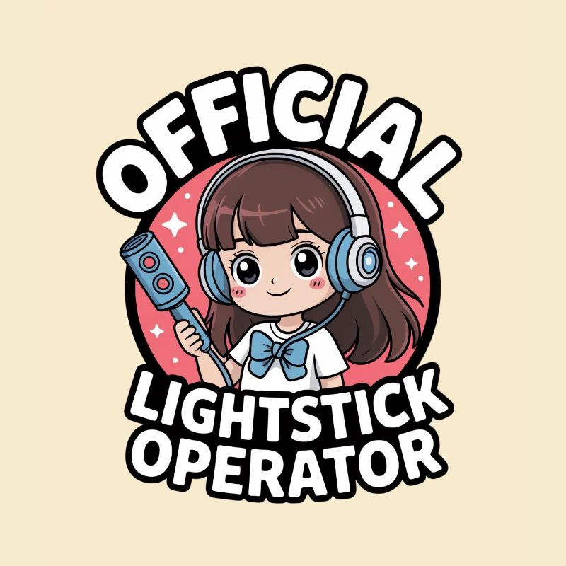 K-Pop Fan Lightstick Corée