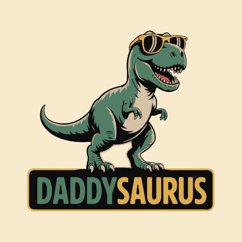 DaddySaurus Dino Tee