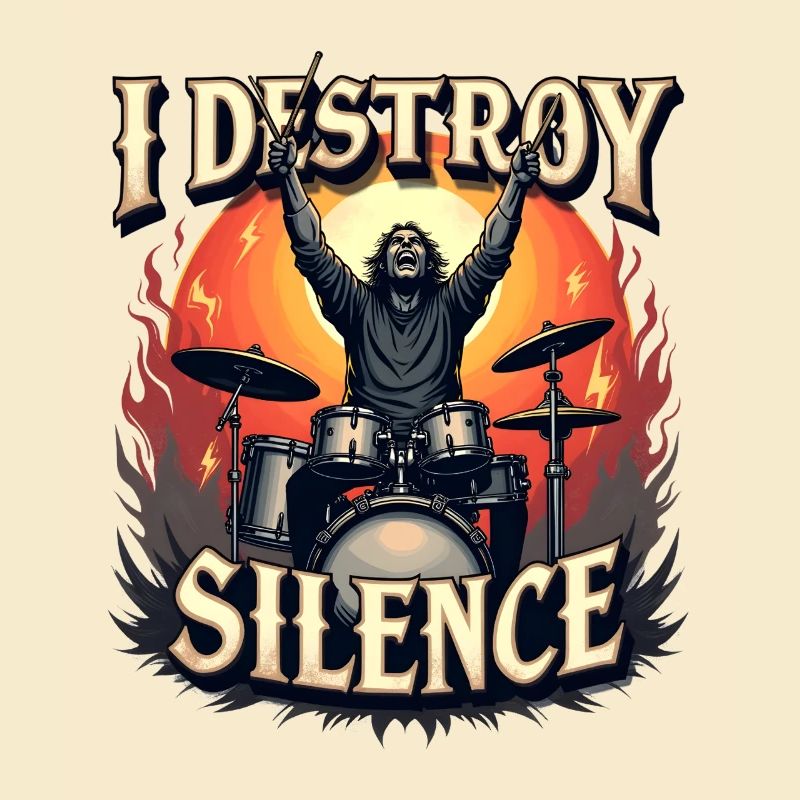  Drummer – I Destroy Silence