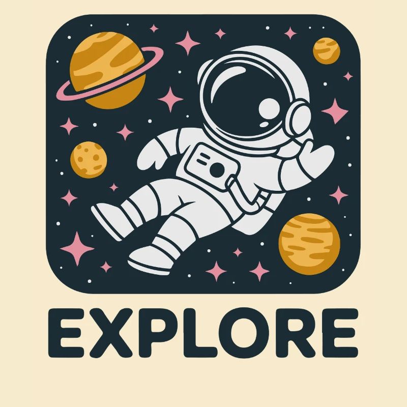 Explorez l’astronaute de l’espace