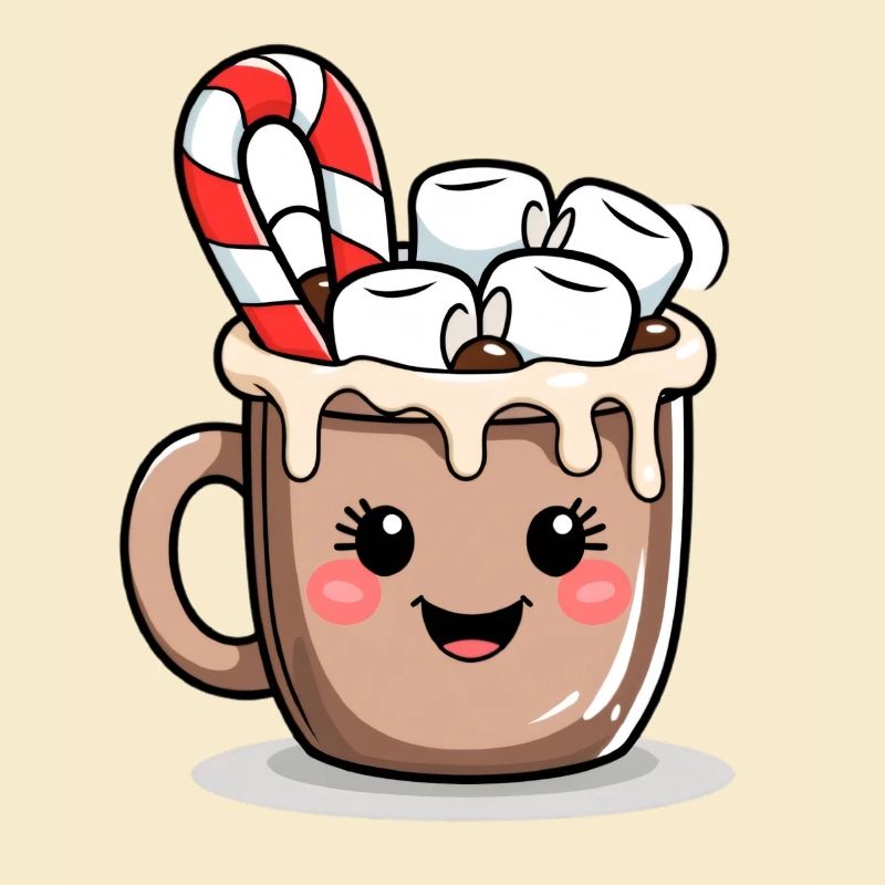 Cuddly Cocoa Mug with Marshmallows