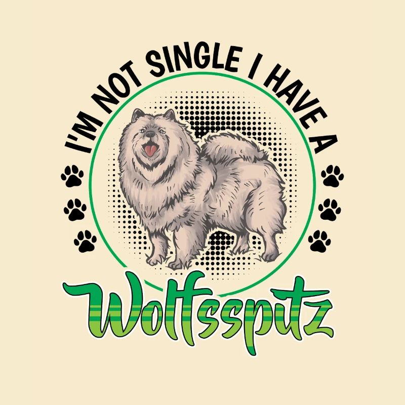 Wolfspitz not single German Wolfspitz