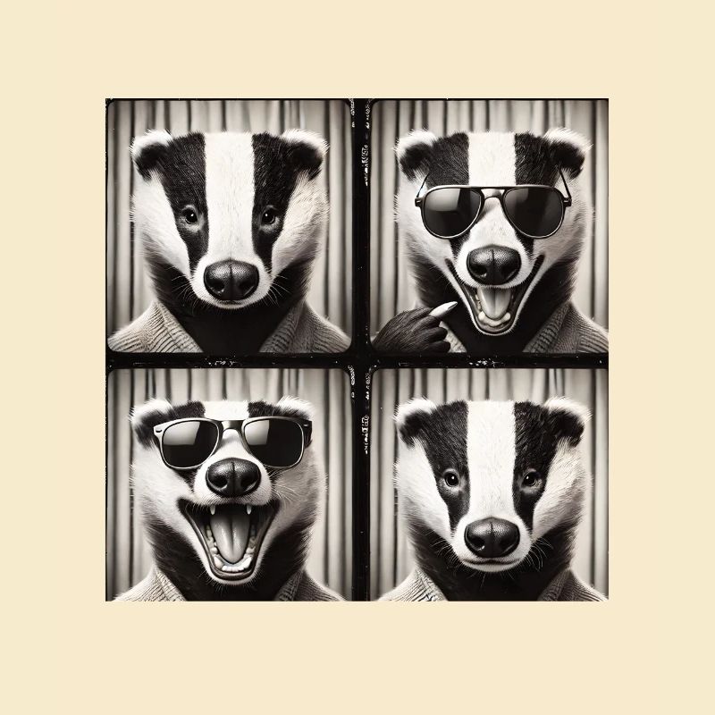 Badger Sunglasses Collage