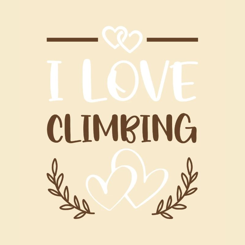 I love climbing