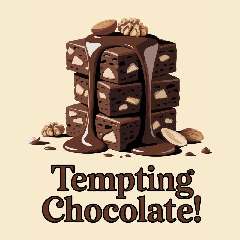 Tempting Chocolate Stack