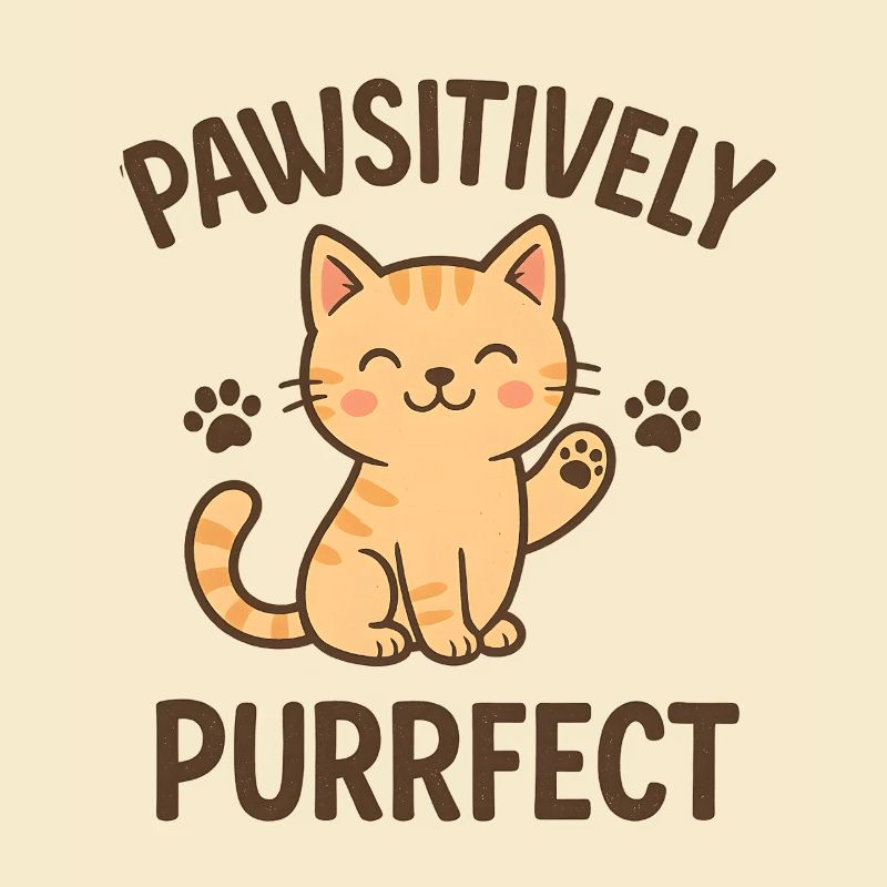 Conception Pathsitively Purrfect Cat