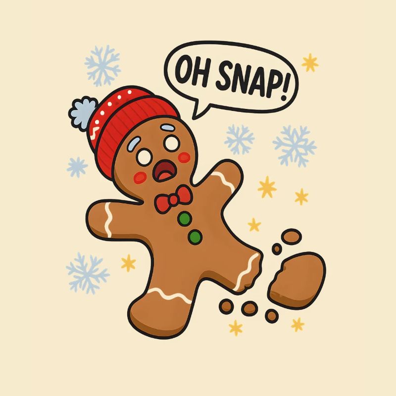 Oh Snap! Lustiger Weihnachts-Lebkuchen