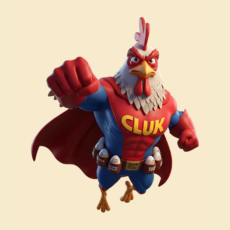 Cluk, der Hahn-Held