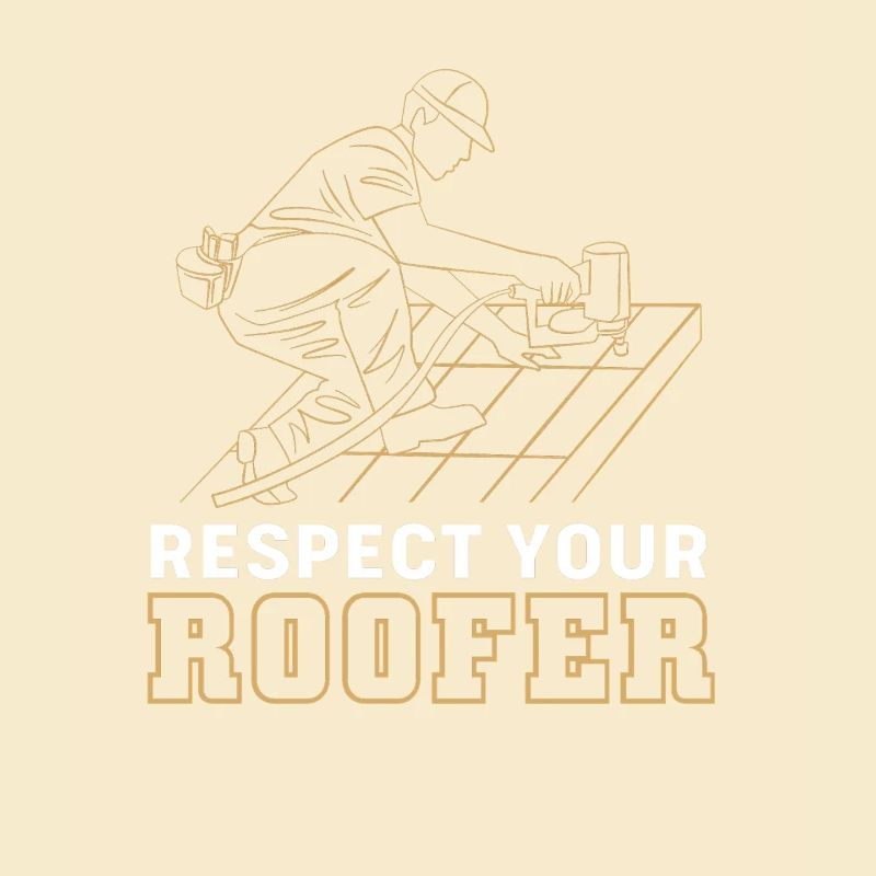 Dachdecker Handwerker Beruf Spruch