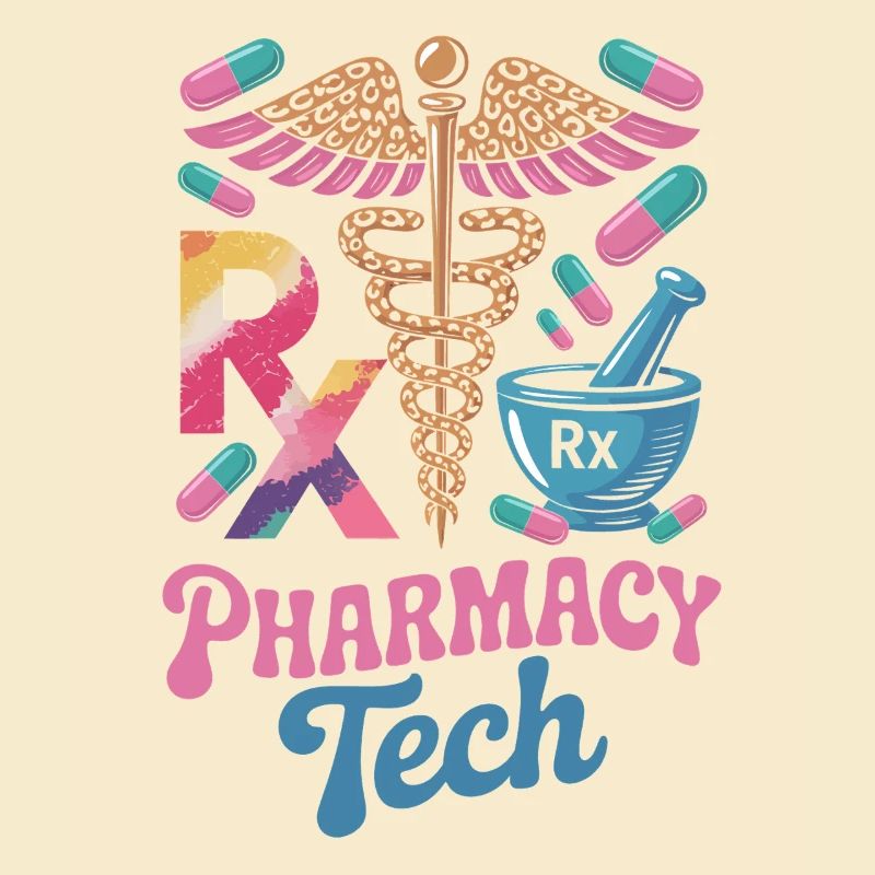 Rx Tech Pharmacy Art