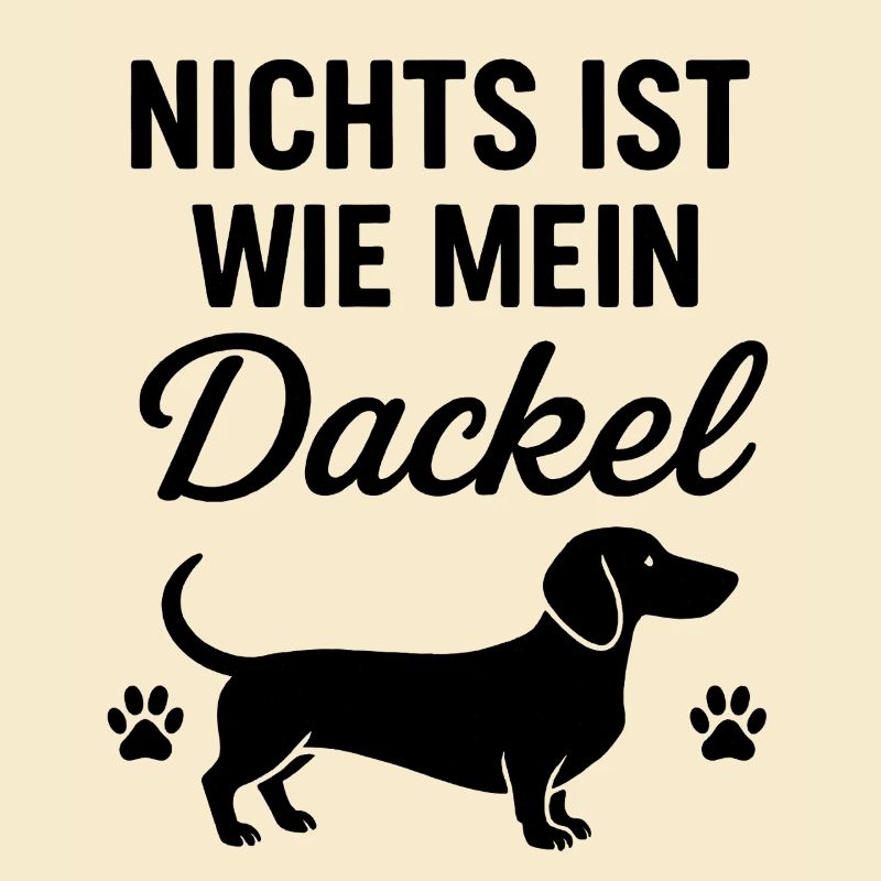 My dachshund saying