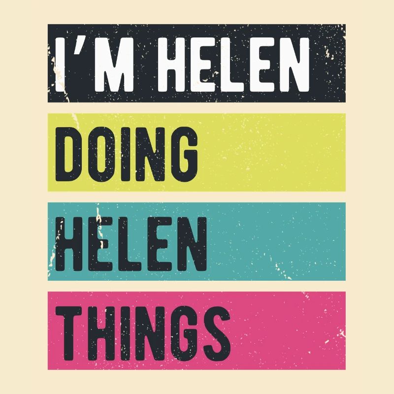 Ich bin Helen und mache Helen Things Retro Colors