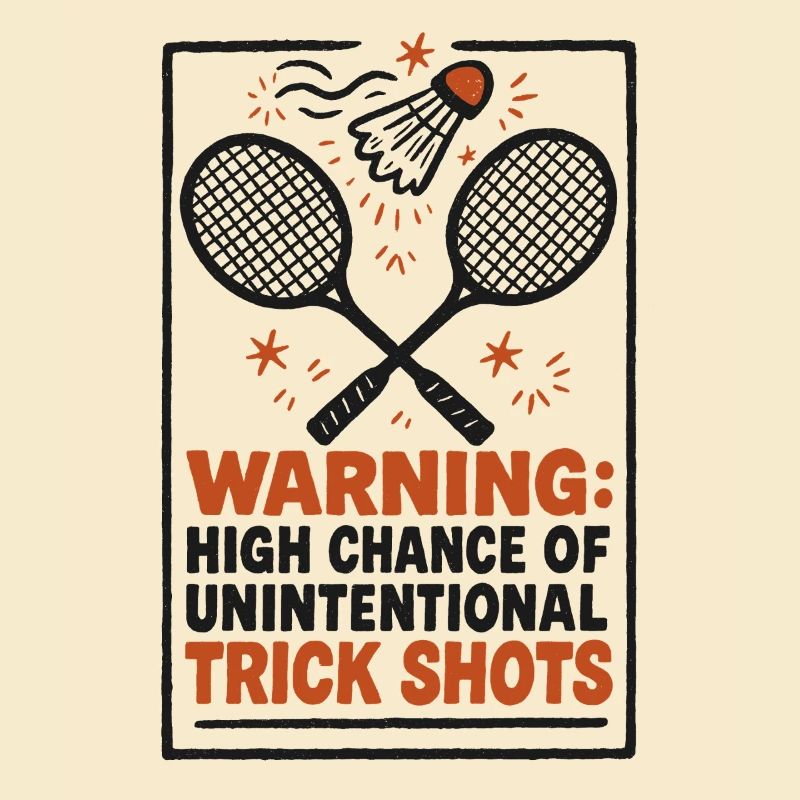 Tirs d’avertissement techniques | Humour du badminton