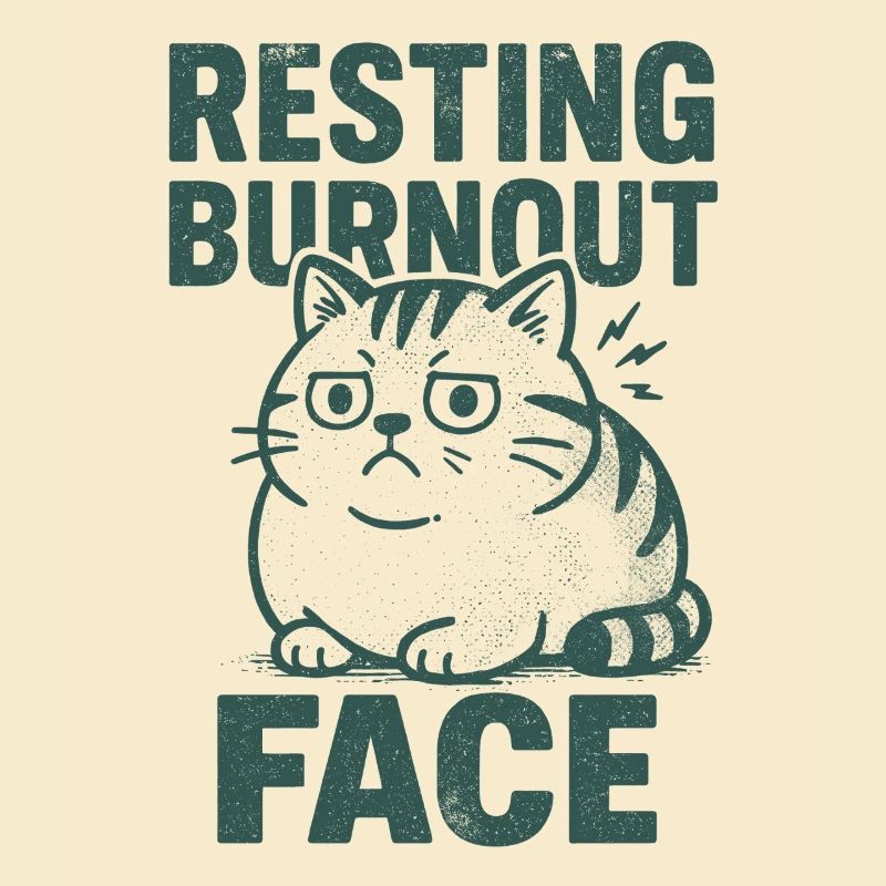 Resting Burnout Face | Sarkasmus