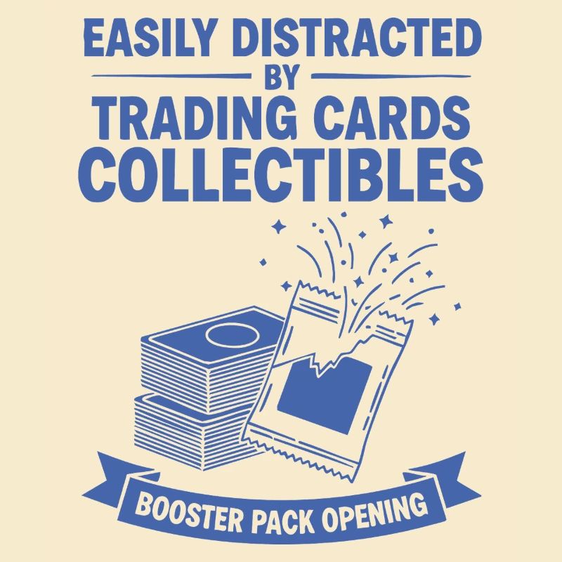 Facilement distrait par les objets à collectionner de cartes à collectionner