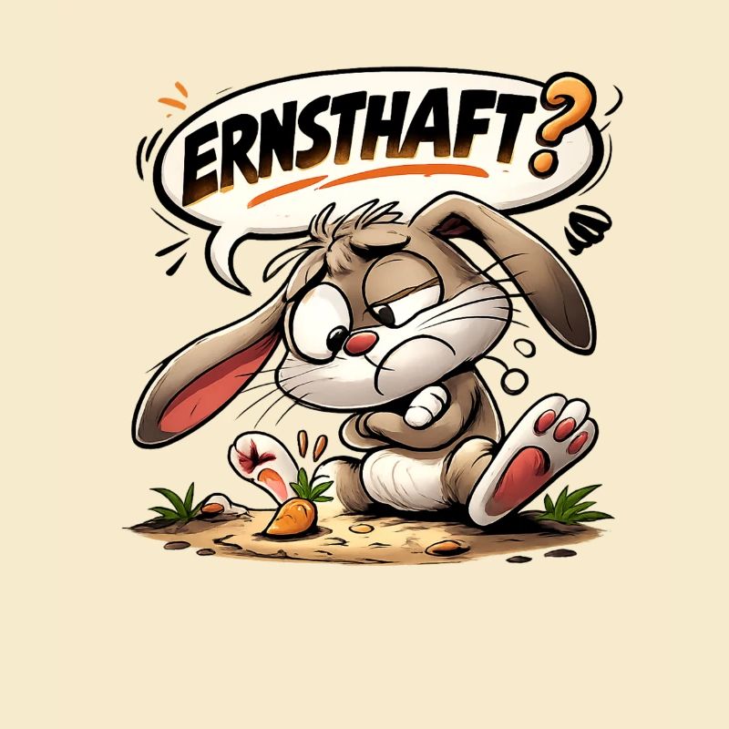 Easter Bunny Humor Motif Gift