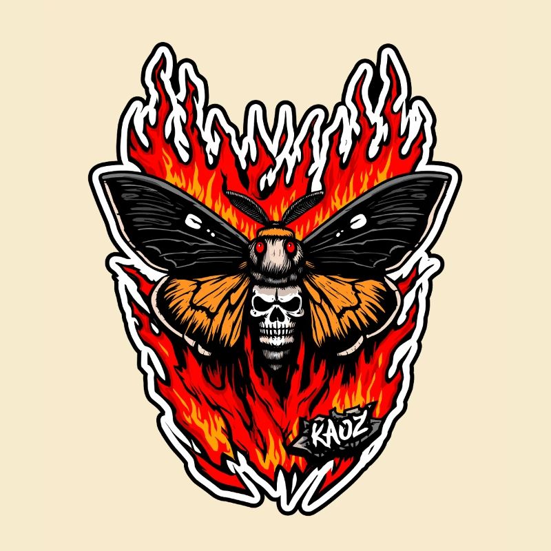 Flammenschädelmotten-Inferno