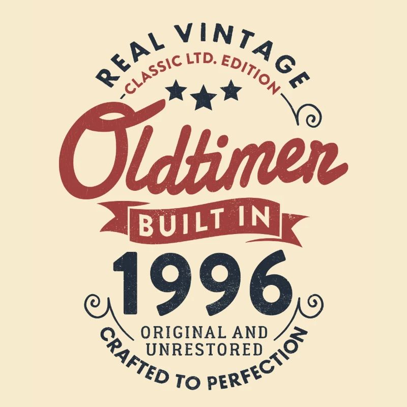 Vintage 1996 Oldtimer 30. Geburtstag