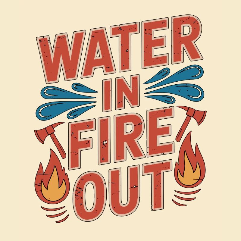 Fire Engineer Water In Fire Out Pump Operator