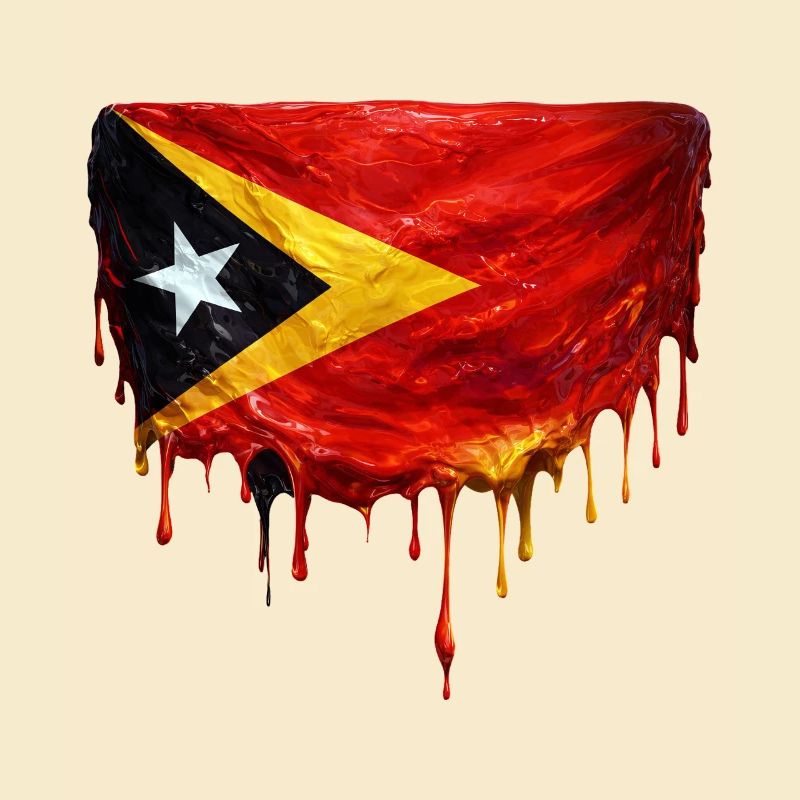 Drapeau de largage du TimorLeste