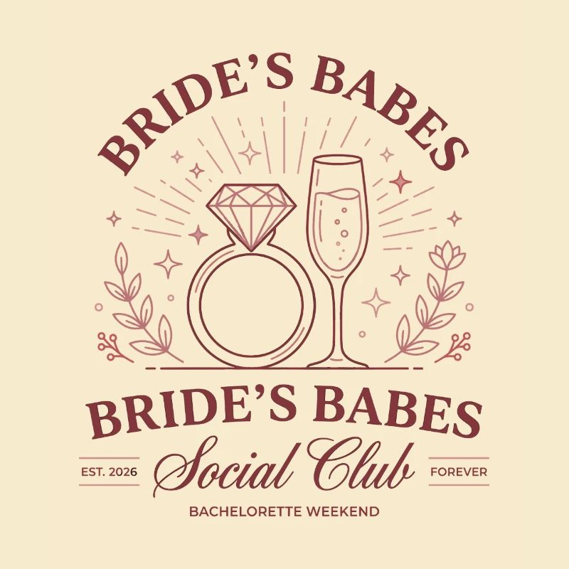 Bachelorette Shirt Bride Squad JGA Geschenk