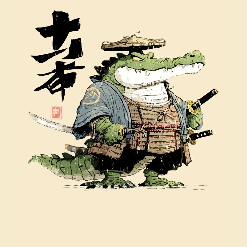 Alligator Samurai Duelist