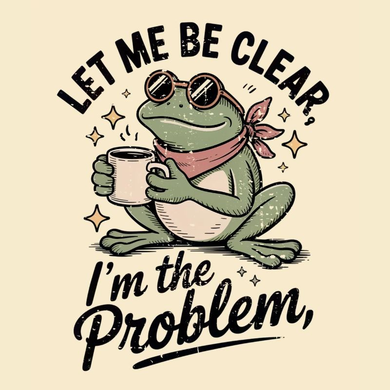 Koffeinhaltiger Frosch: Ich bin das Problem
