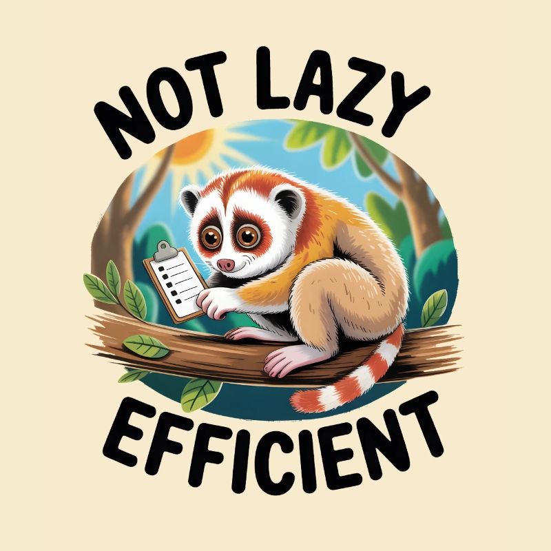 Not lazy | Efficient plum lori