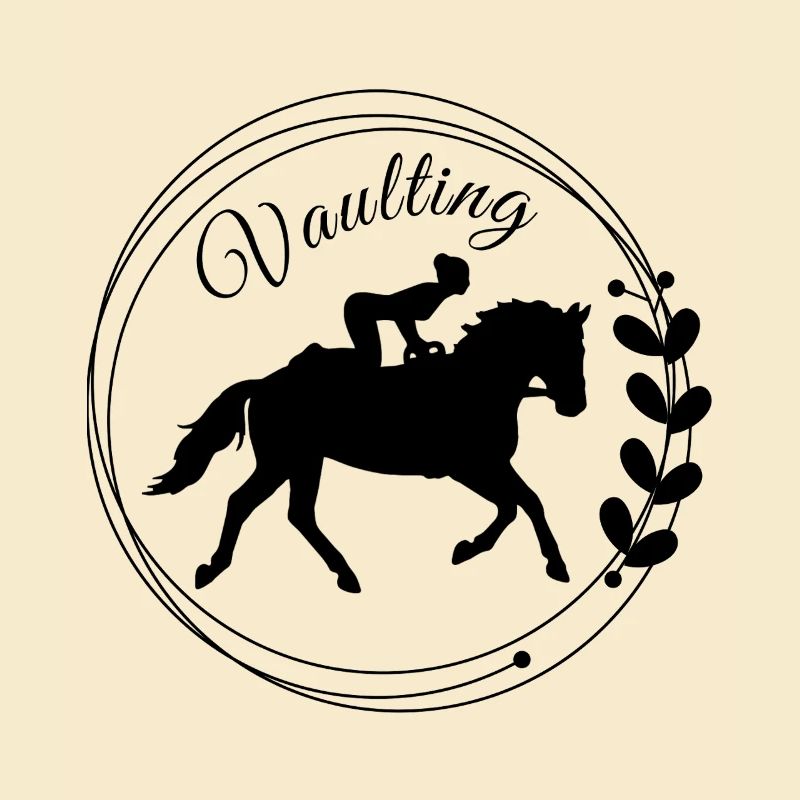 Établi de voûte : design élégant de cheval équestre