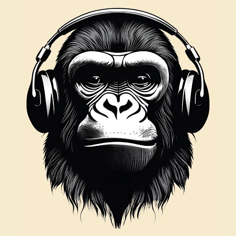 gorilla, primate, monkey