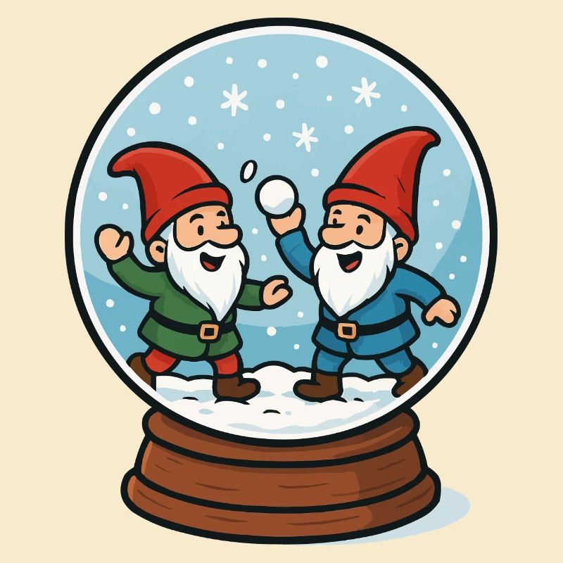 Dwarfs in a snow globe