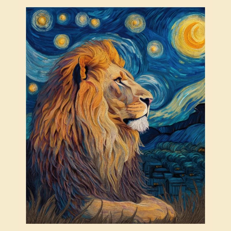 Lion Van Gogh