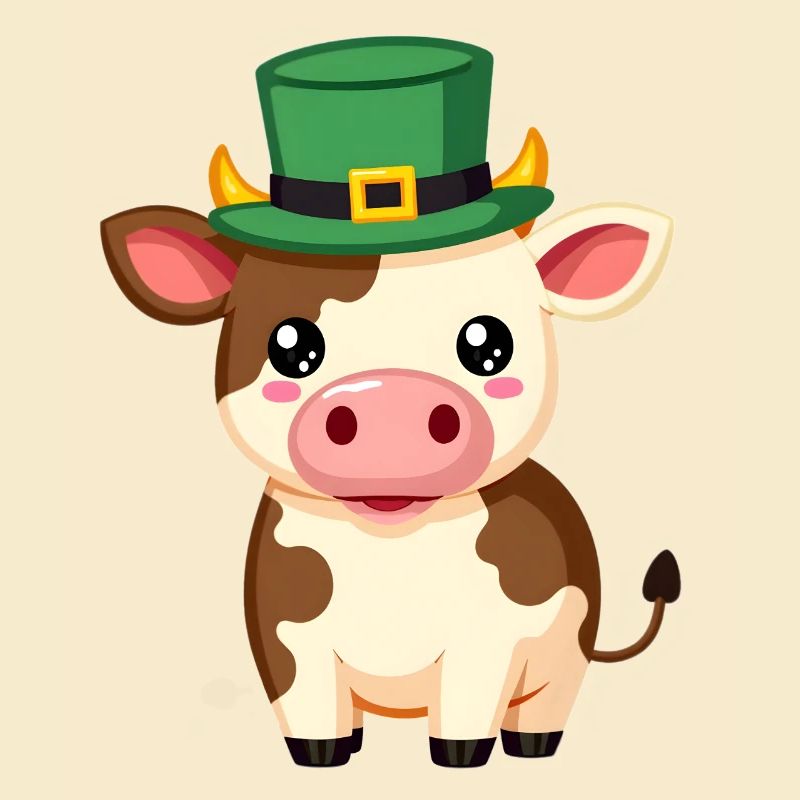 Vache à la Saint-Patrick