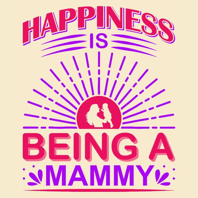Glück ist, ein Mammy-Muttertagsshirt zu sein