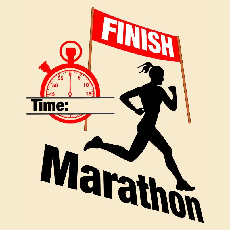 Coureuse marathonienne – Temps de course