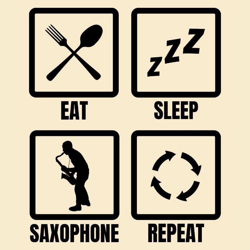 Saxophonisten Zeitplan
