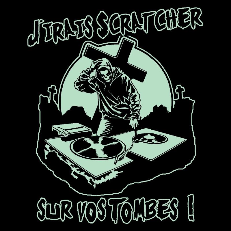 ICH WERDE AUF EURE GRÄBER KRATZEN!