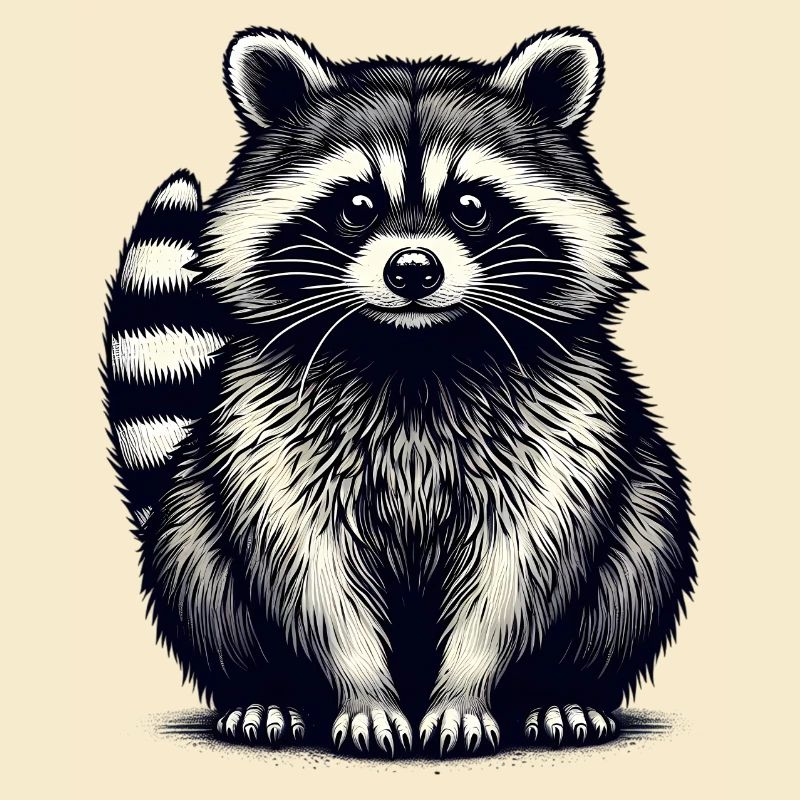 Waschbär