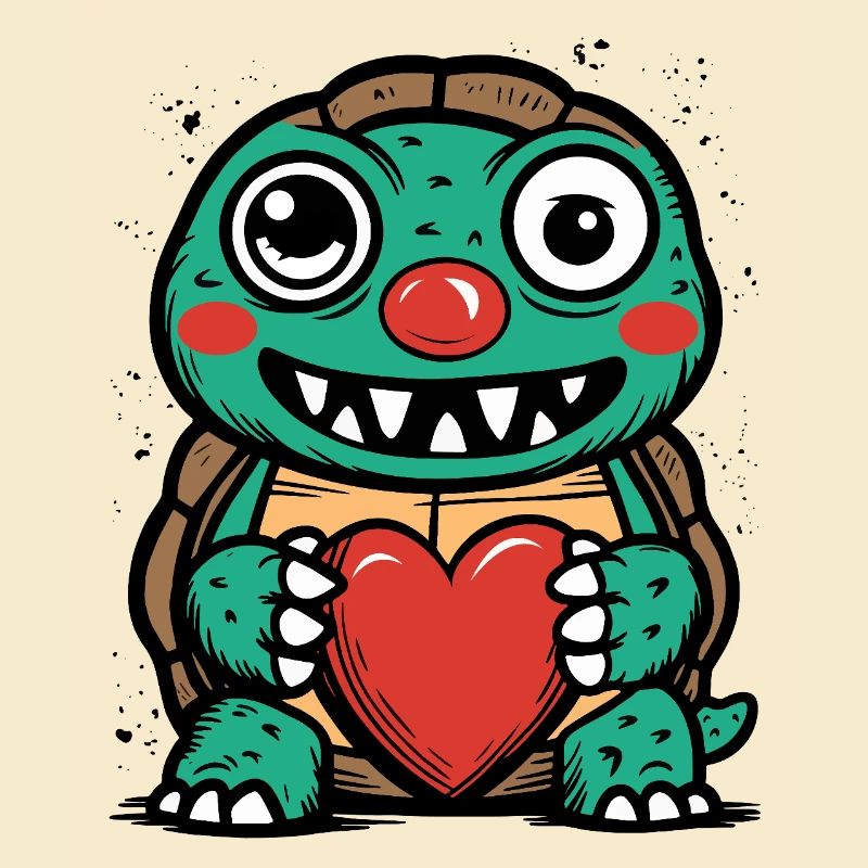 Crazy turtle