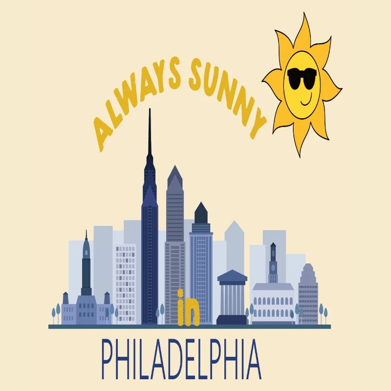 Philly Skyline Immer Sonnig