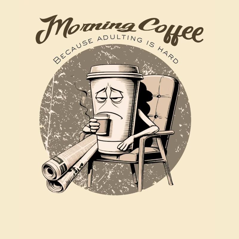Café du matin – Parce que la vie adulte est difficile