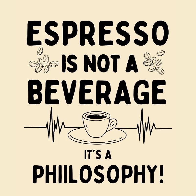 L’espresso n’est pas une boisson – c’est une boisson