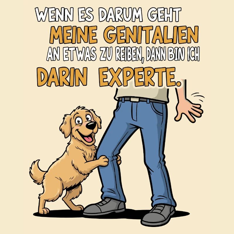 Reib-Experte Hund