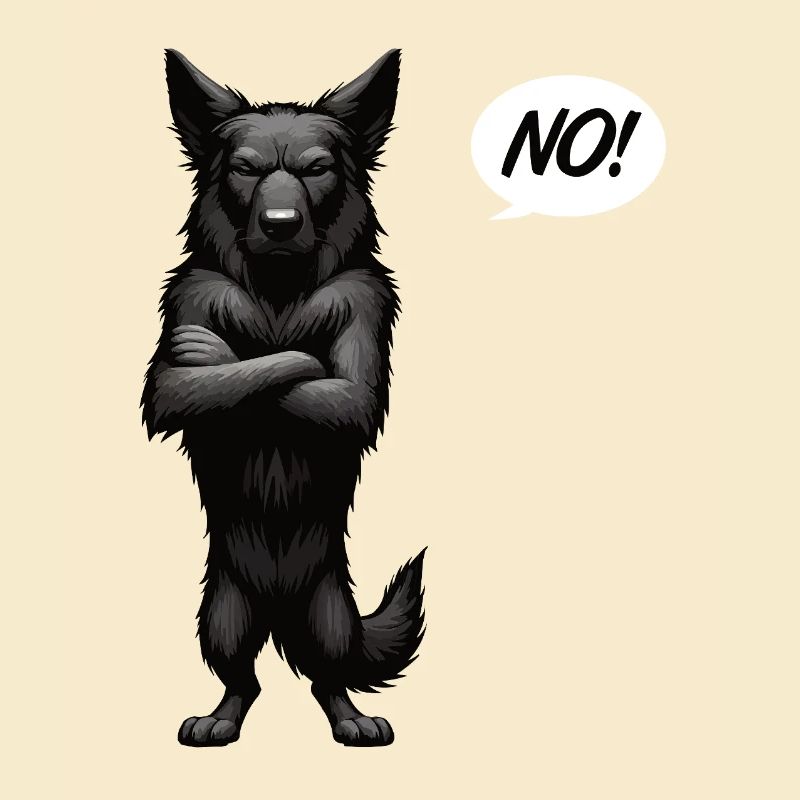 No Black Shepherd Shepherd Owner