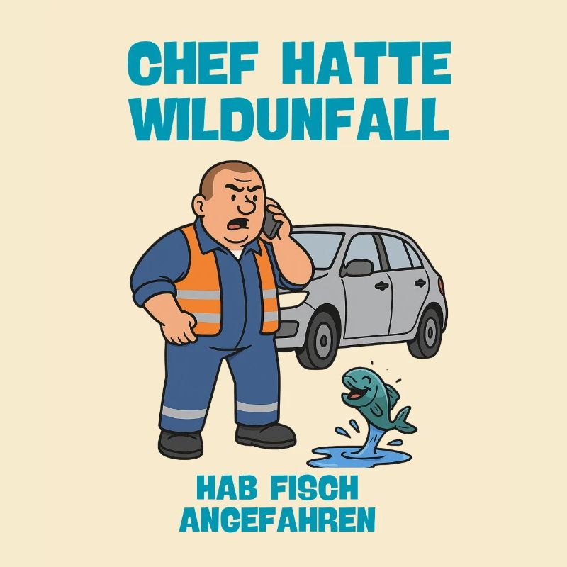 Chef Wildunfall mit Fisch 