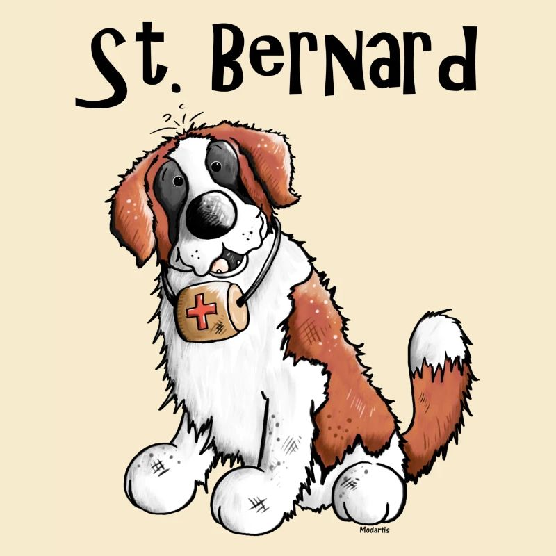 Droll Saint Bernard - Dog
