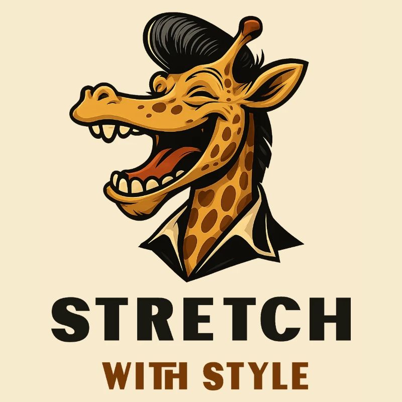 Stretch avec style – Cool Giraffe